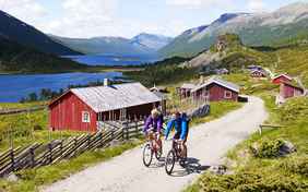 Viele Radwege sind auch für Kinder gut geeignet - Foto: Terje Rakke / Nordic life